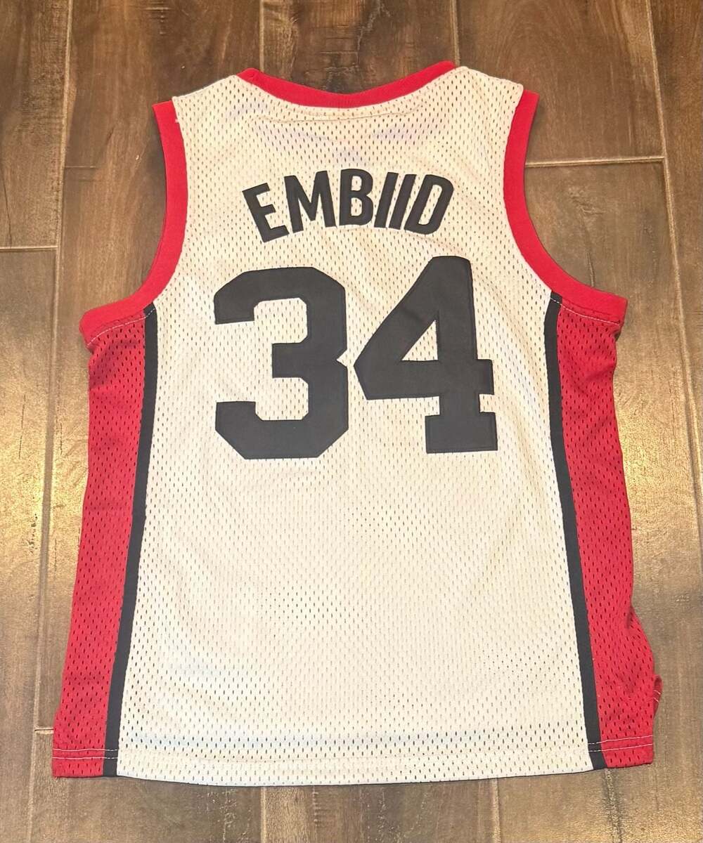 NWT Joel Embiid Headgear Classics High School Basketball Jersey